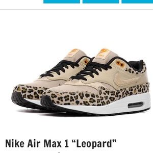 Women’s Nike Air Max 1 Leopard - Size 10